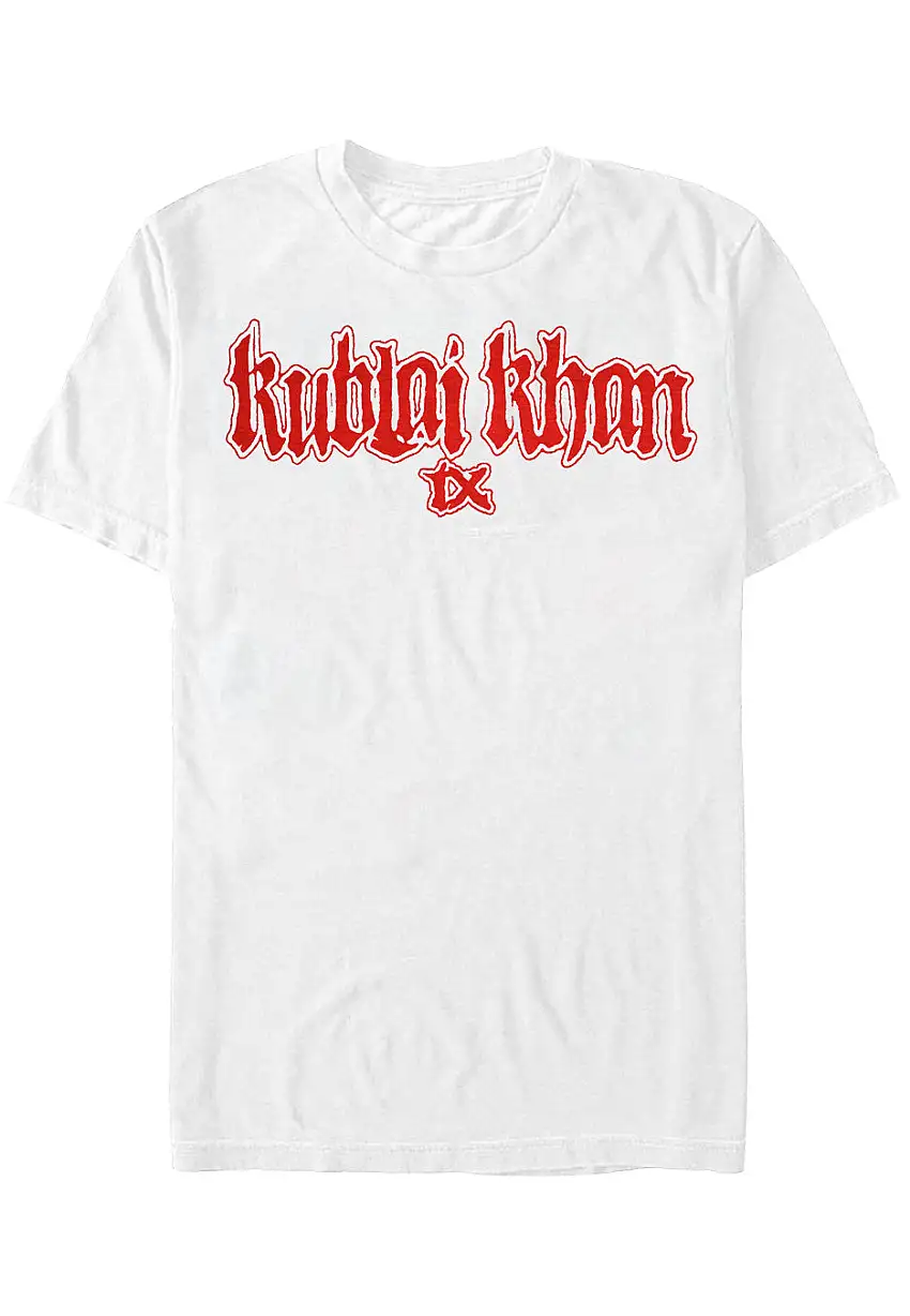 Kublai Khan - Monkey Skull White - T-Shirt