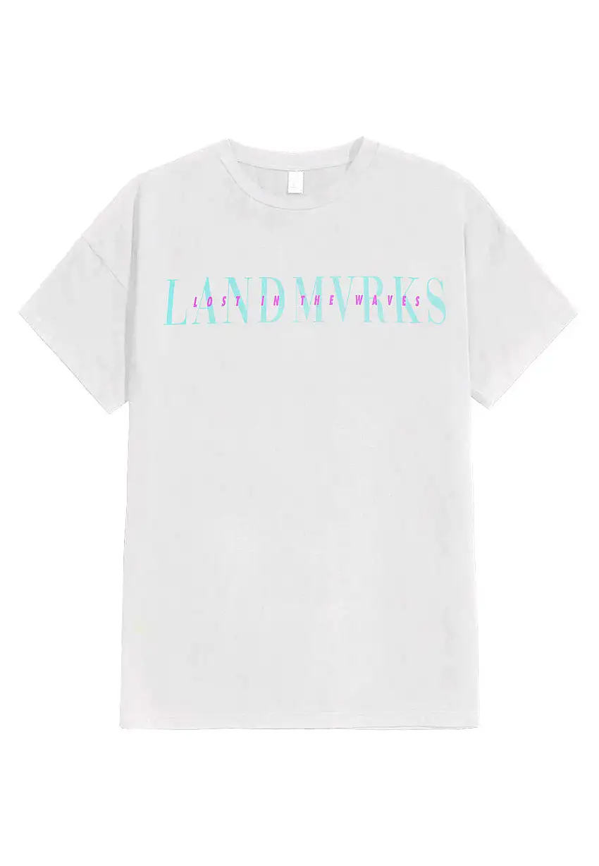Landmvrks - Lost In The Waves White - T-Shirt