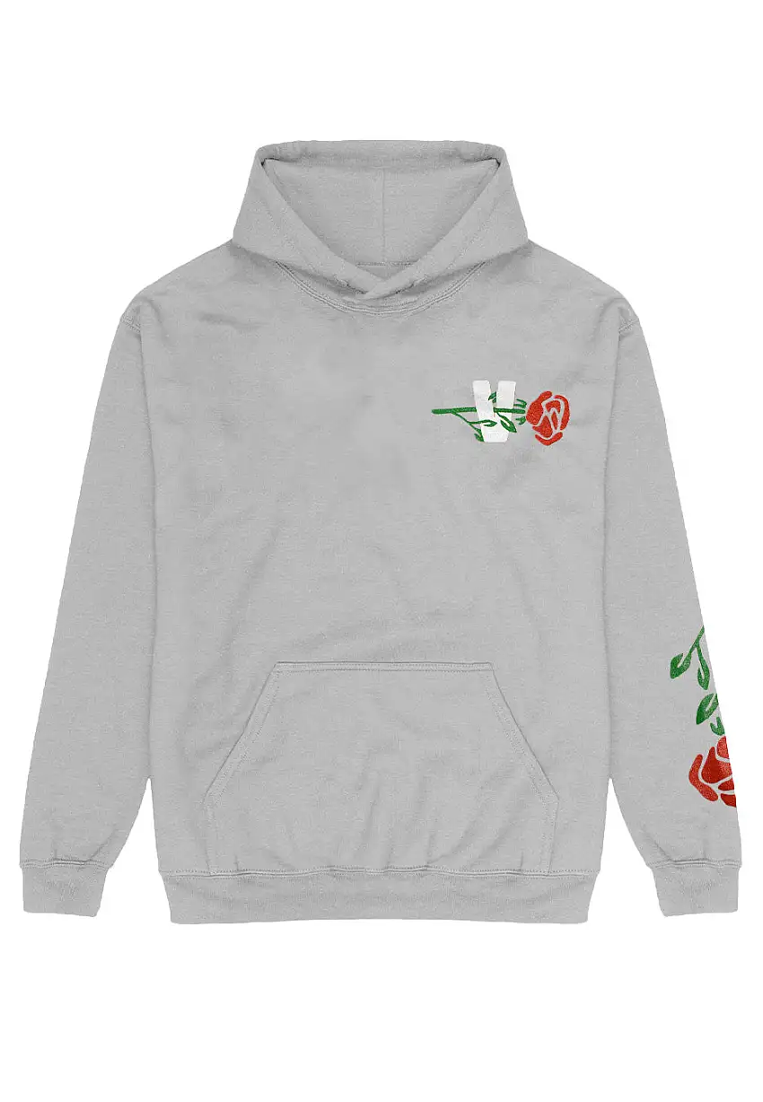 Landmvrks - V Rose Sportsgrey - Felpa con cappuccio