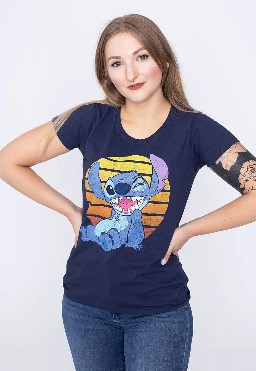 Lilo & Stitch - Bright Stitch Navy - Girly