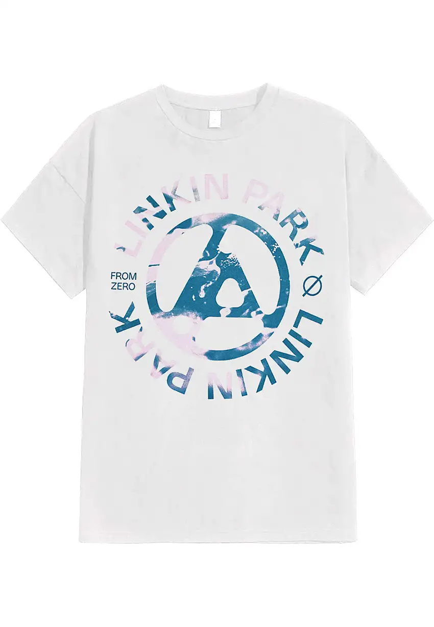 Linkin Park - From Zero Spill White - T-Shirt