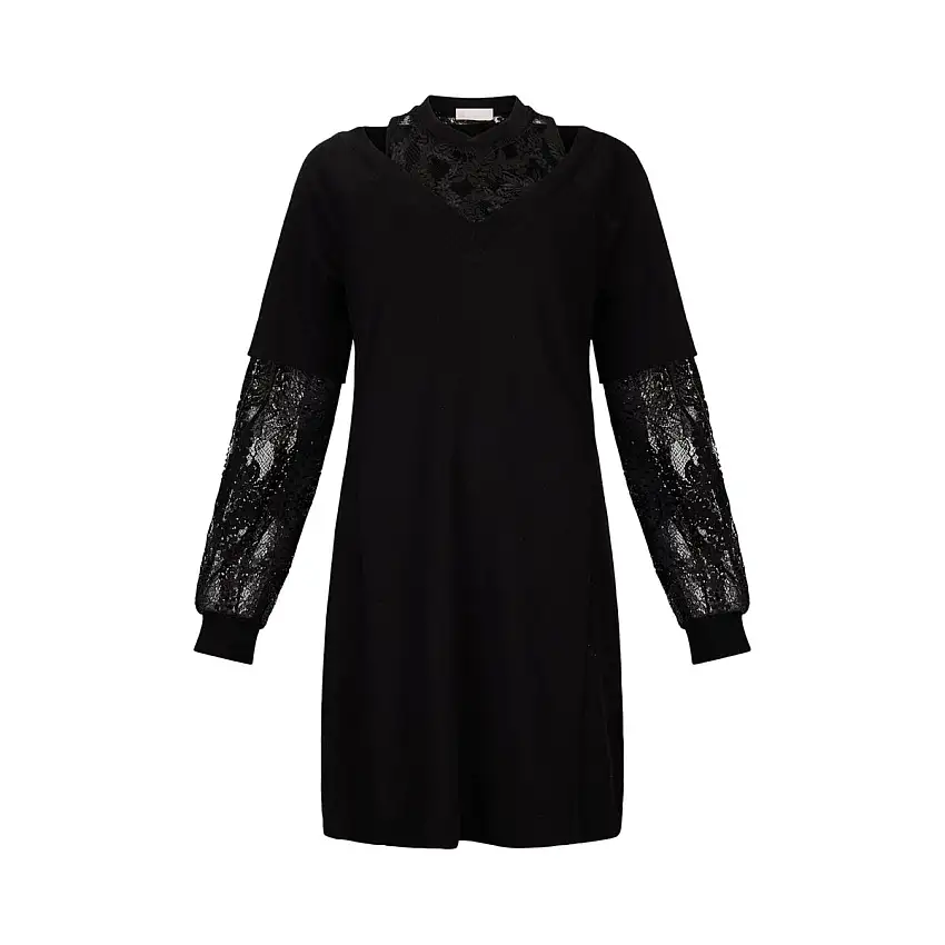 Abito Donna con dettagli in pizzo
