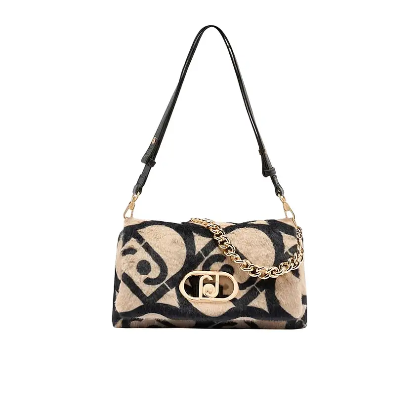 Borsa Donna Baguette in pelliccia sintetica