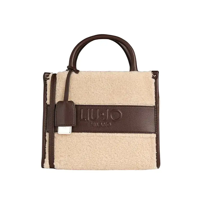 Borsa Donna shopper effetto teddy mini