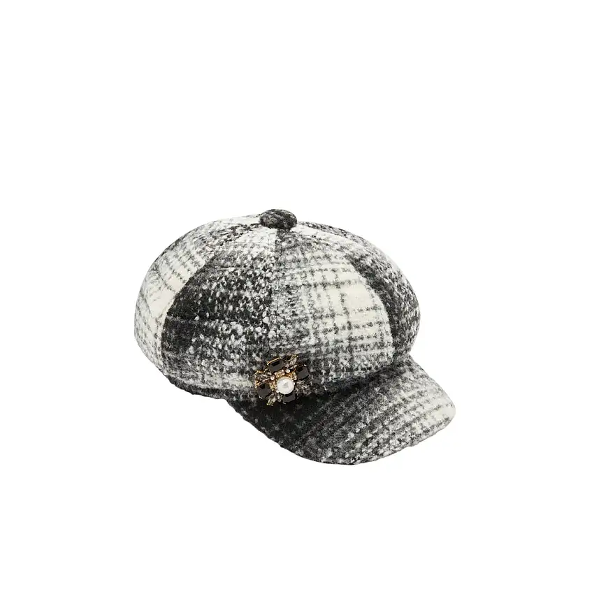 Cappello Donna con spilla e visiera