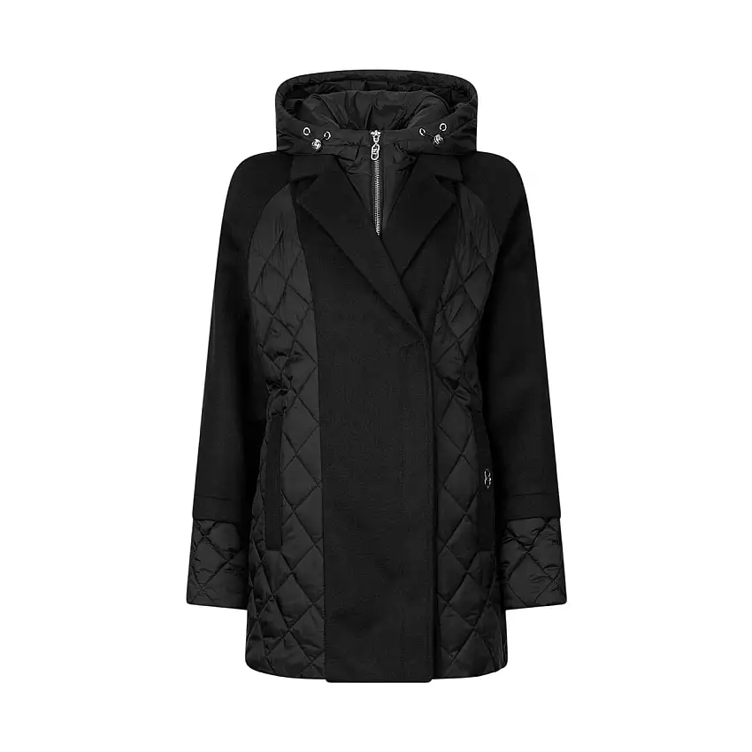 Cappotto Donna con inserti nylon