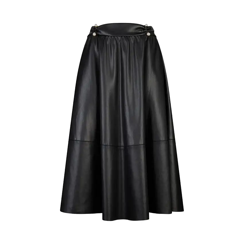 Gonna Donna con perle in vita