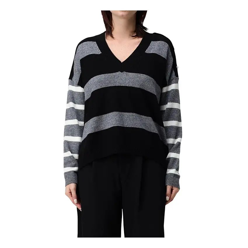 Maglia Donna rigata in lana