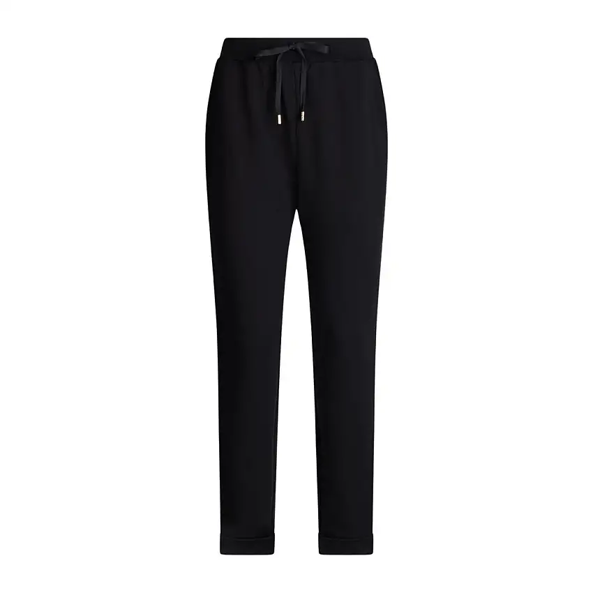 Pantalone Donna jogging con risvolto