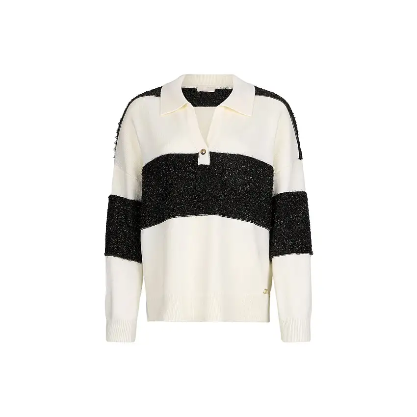 Polo Donna Over pelliccetta in lurex