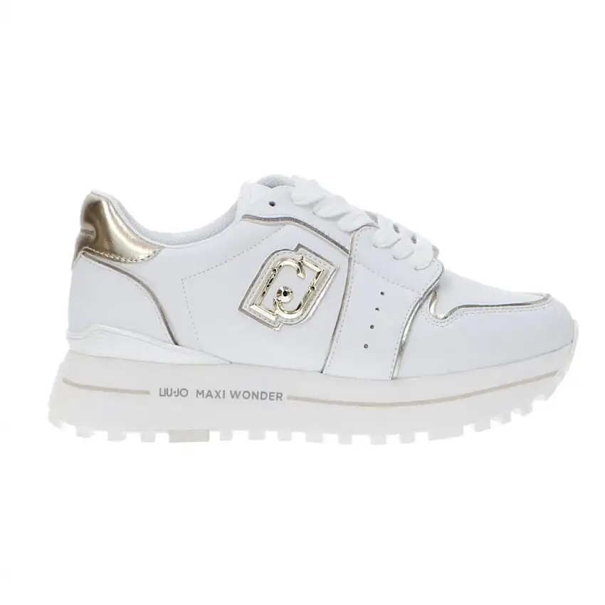 Maxi wonder 85 leather Bianco