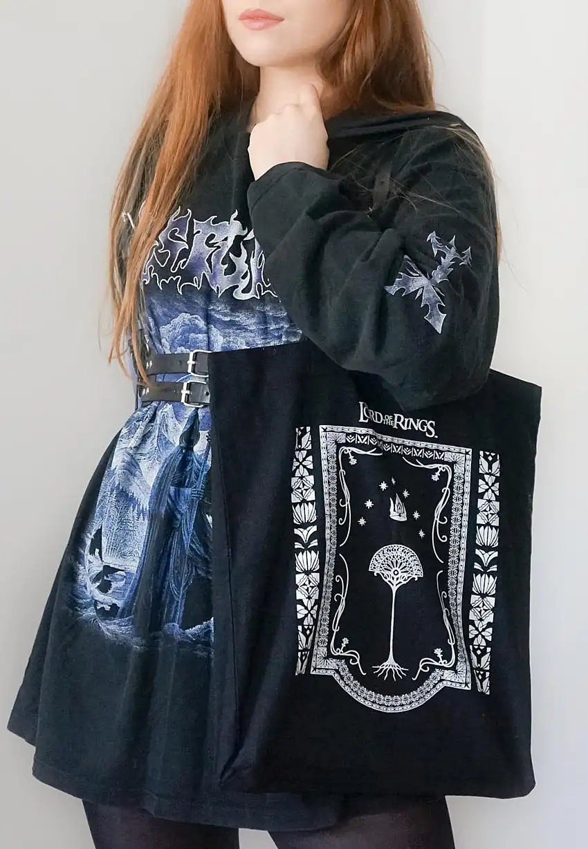 The Lord Of The Rings - White Tree Of Gondor - Borsa in tessuto