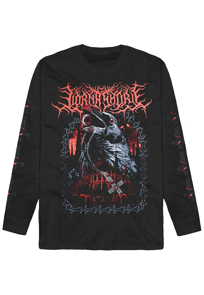 Lorna Shore - Crow - T-Shirt a maniche lunghe