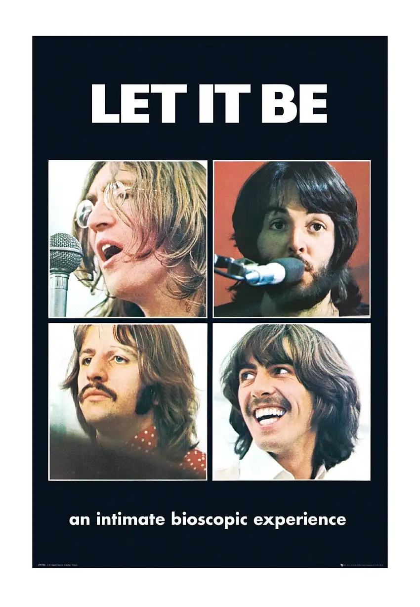 The Beatles - Let It Be - Poster