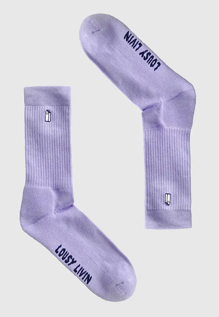 Lousy Livin - Street Court Lavender - Calzini