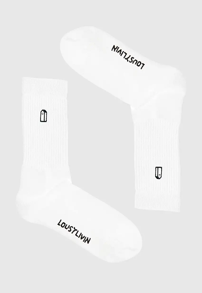 Lousy Livin - Street Court White - Calzini