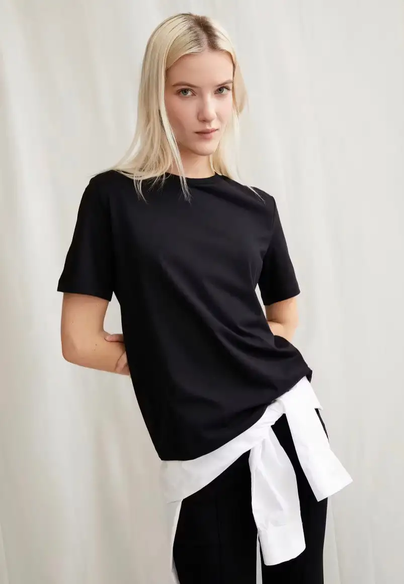 Armedangels - Lualaa Black - T-Shirt