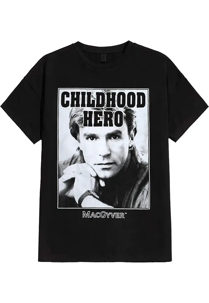 MacGyver - Childhood Hero - T-Shirt