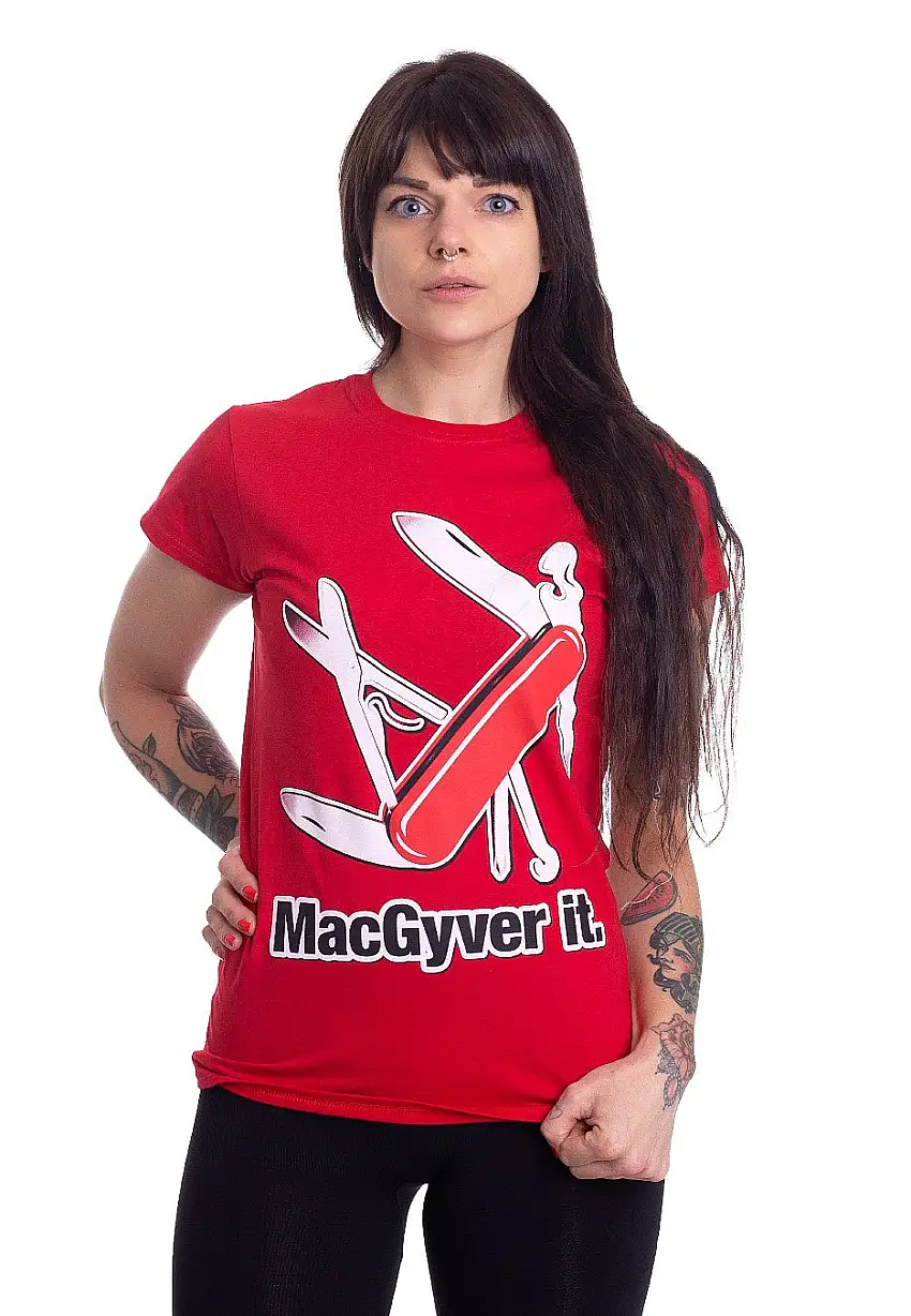 MacGyver - MacGyver It Red - Girly
