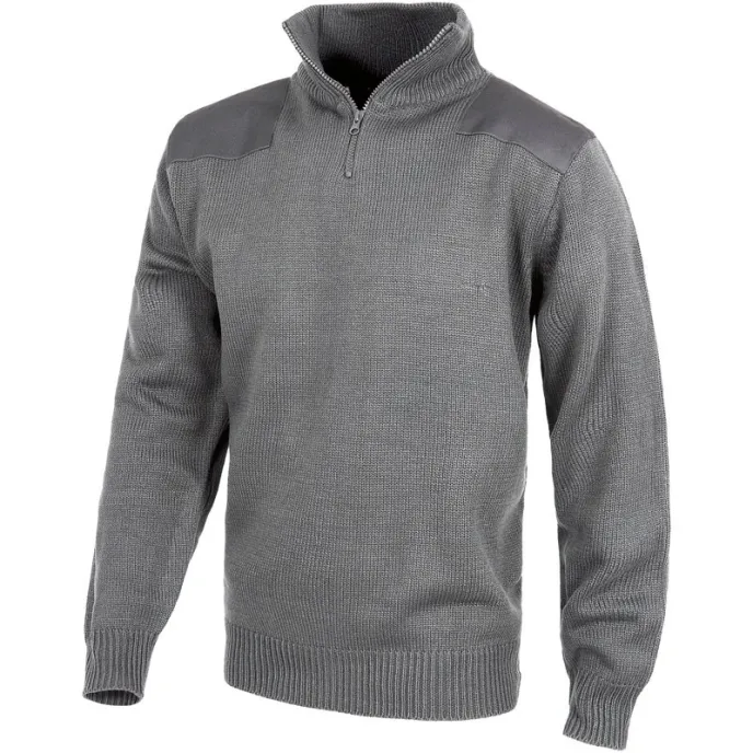 Maglione sportivo collo alto chiusura mezza zip - Workteam