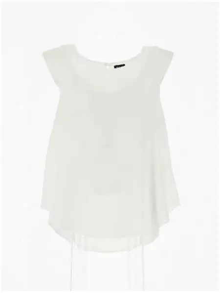 Top Donna FRANZ in crêpe