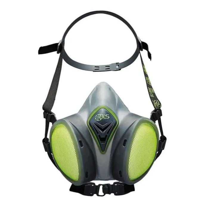 Maschera da lavoro in gomma semifaccia Logica BLS8100