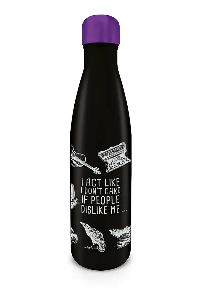 Wednesday Addams - Quote - Bottiglia