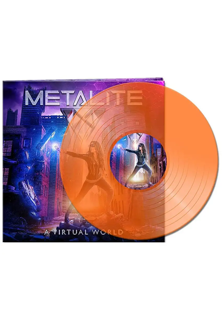 Metalite - A Virtual World Clear Orange - Colored Vinyl