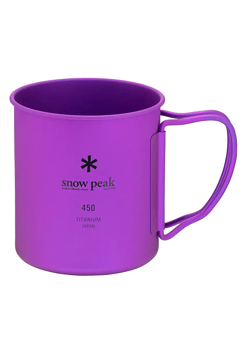 Snow Peak - Titanium Single 450 Anodized - Tazza