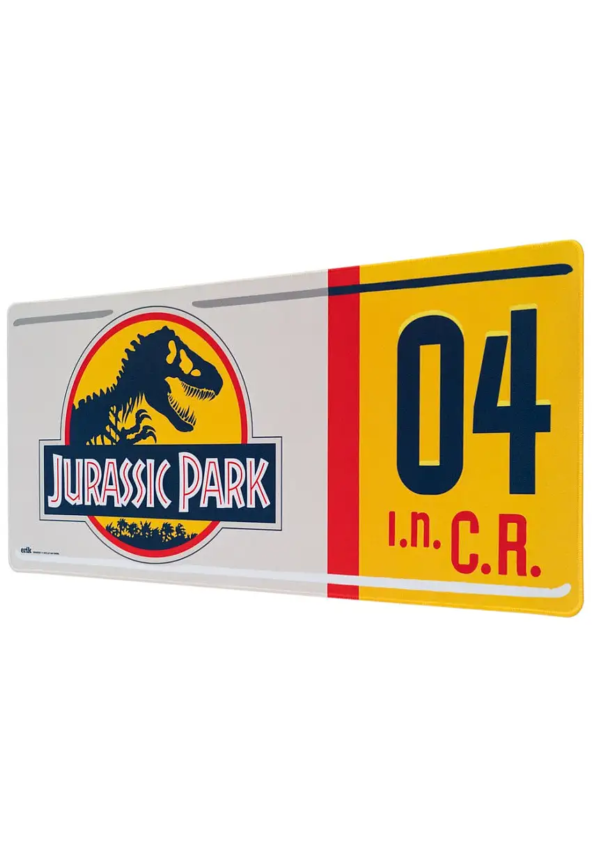 Jurassic Park - License Plate XL - Mousepad