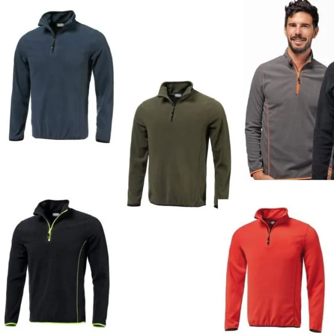 Micropyle da lavoro con zip corta Logica ANUBI1-L