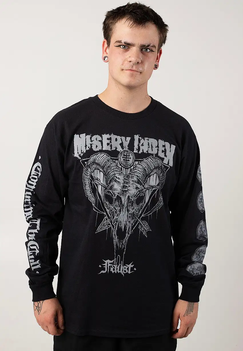 Misery Index - Faust - T-Shirt a maniche lunghe