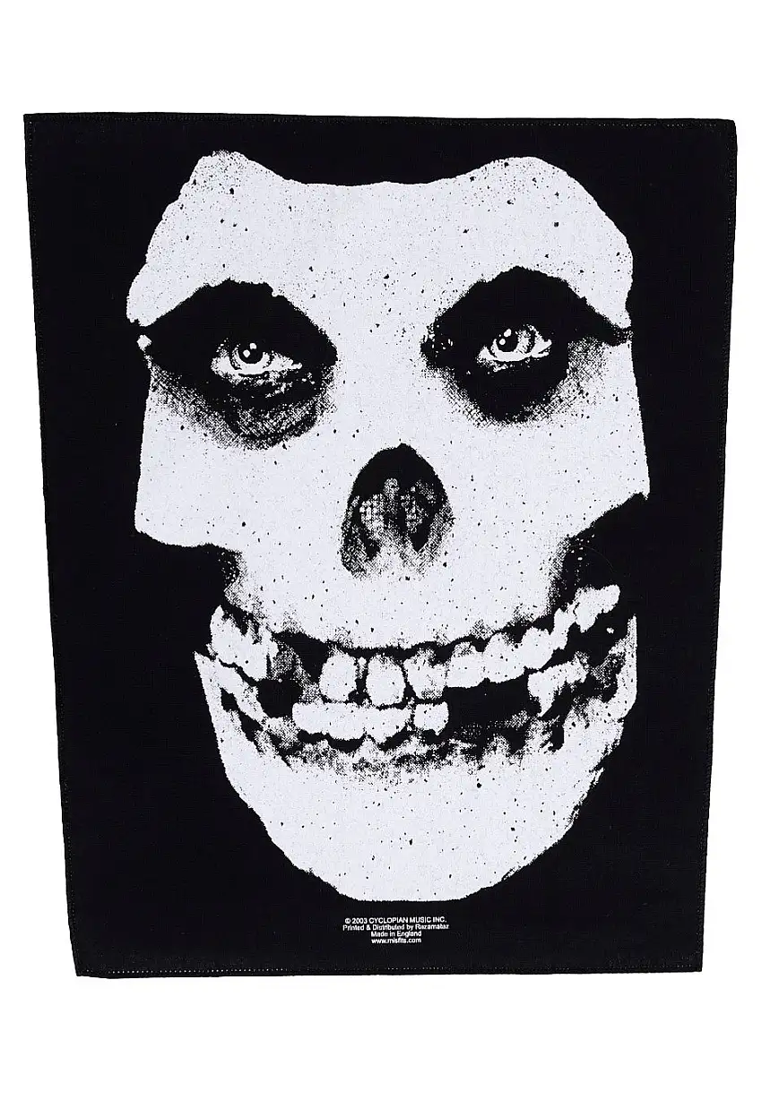 Misfits - Skull - Backpatch