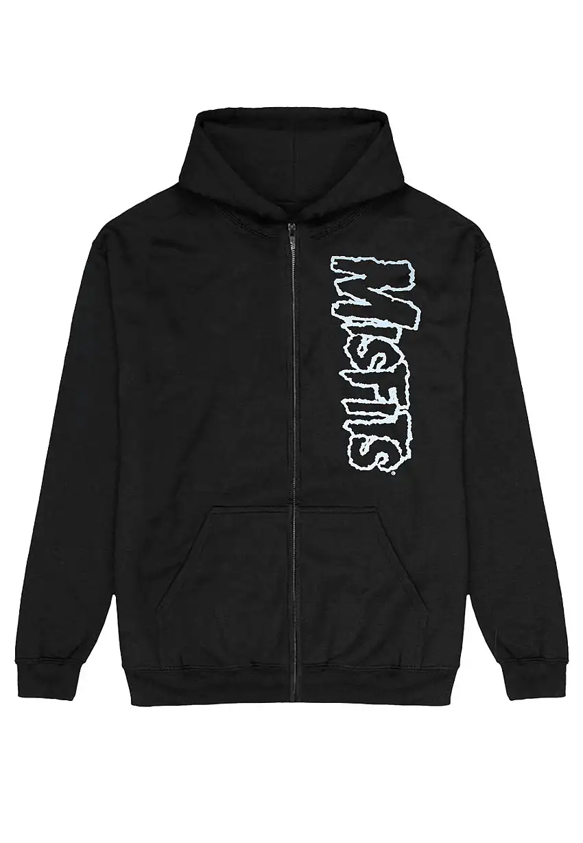 Misfits - Skull - Felpa con zip