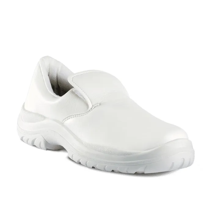 Scarpe antinfortunistiche Bianche Mocassino antinfortunistico FTG 2550M S2 SRC