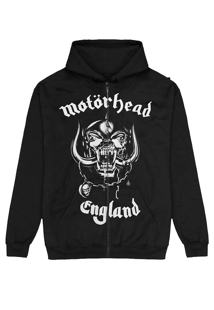 Motörhead - England With BP - Felpa con zip