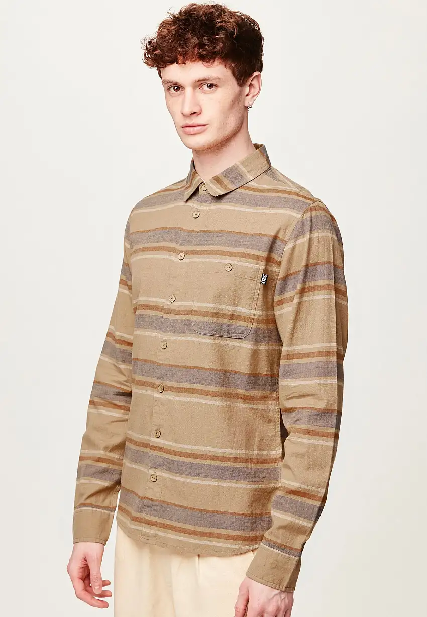 Picture - Tahupo Dark Stone - Camicia