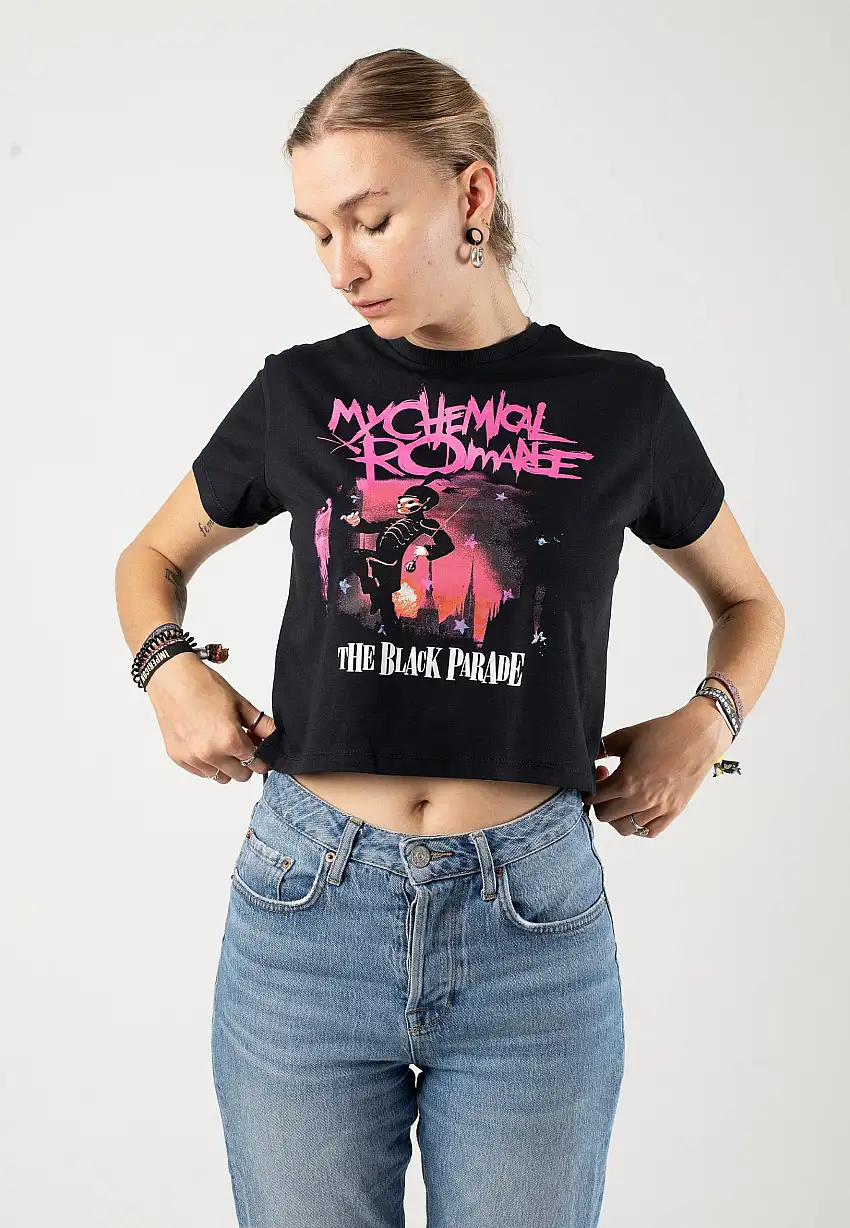 My Chemical Romance - March Cropped - T-Shirt