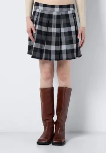 Noisy May - Ebba Pleated Obsidian Agate Gray/Charcoal Gray - Gonna