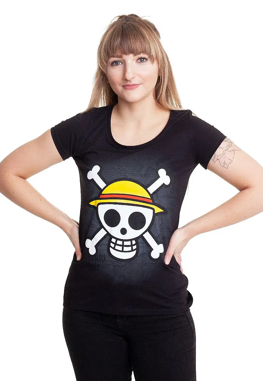 One Piece - Skull With Map - Girly