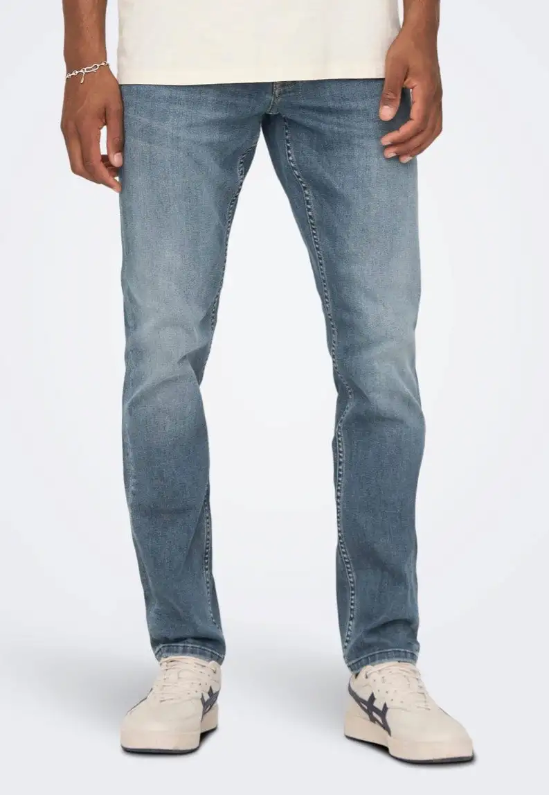 Only & Sons - Loom Slim Dark Blue Grey - Jeans