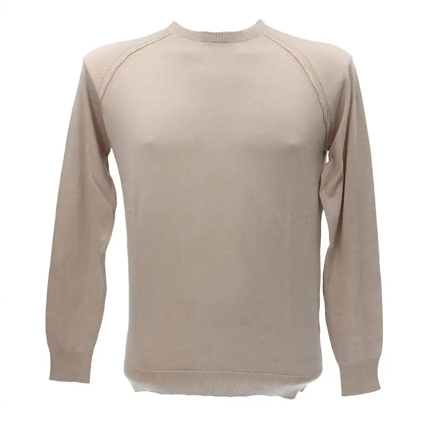 PULLOVER PARICOLLO RAGLAN M07 Beige