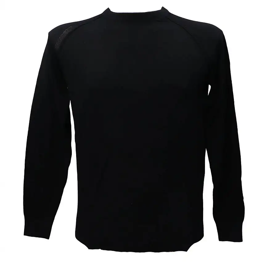 PULLOVER PARICOLLO RAGLAN M07 Nero