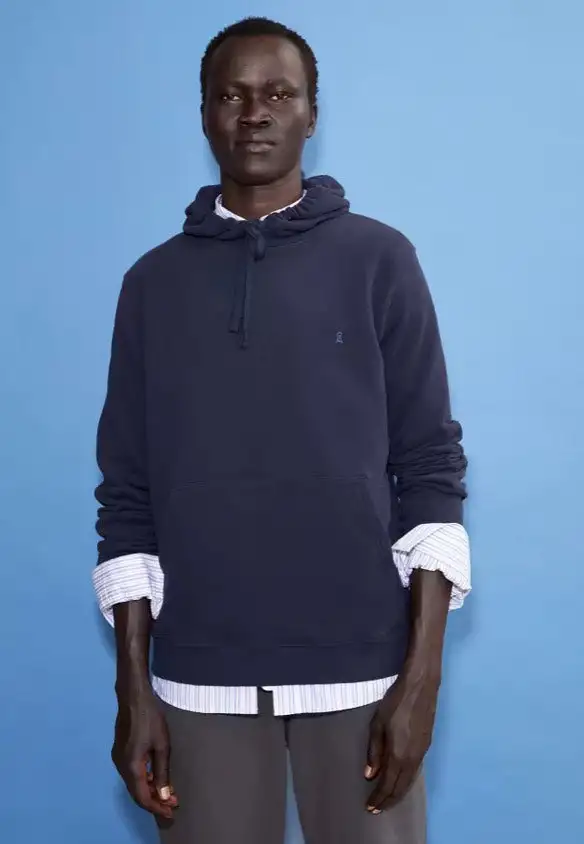 Armedangels - Paarlo Comfort Night Sky - Felpa con cappuccio