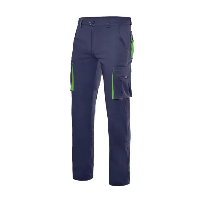 Pantalone bicolore da Lavoro Stretch Multitasche Velilla 103024S