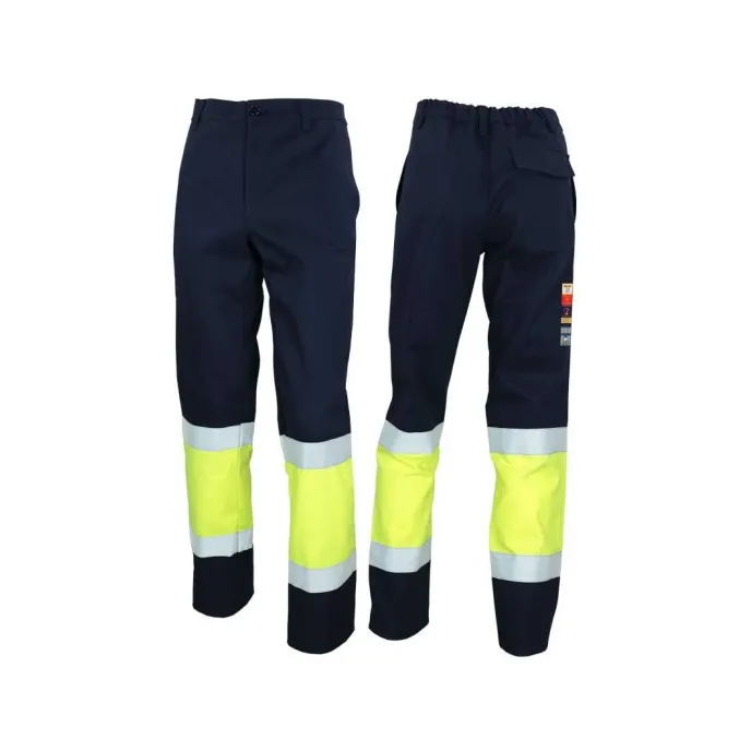 Pantalone da lavoro Alta visibilità Multitasche Ignifugo Antistatico Pentavalente Logica CORFU-L
