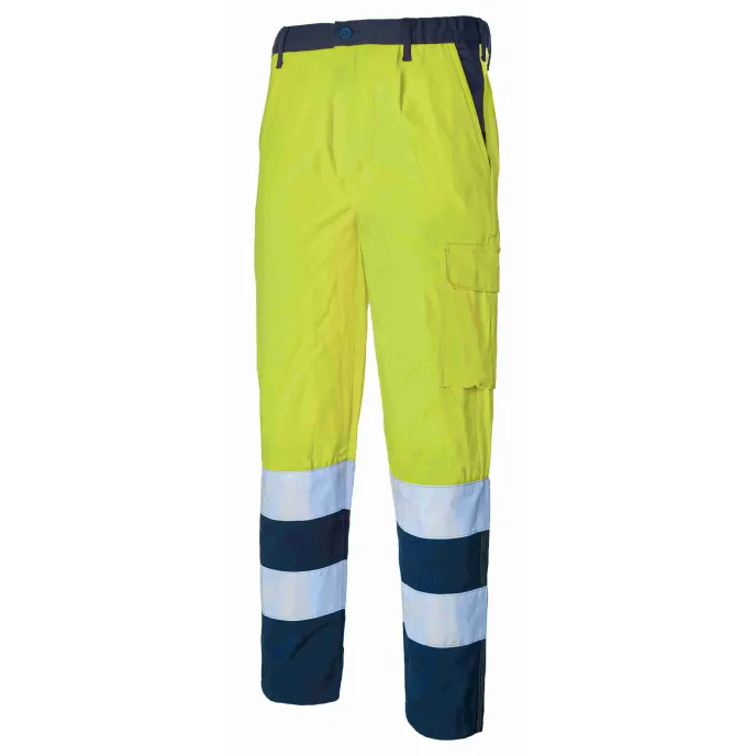 Pantalone da lavoro Alta visibilità Multitasche Logica 831PILHV/G-L