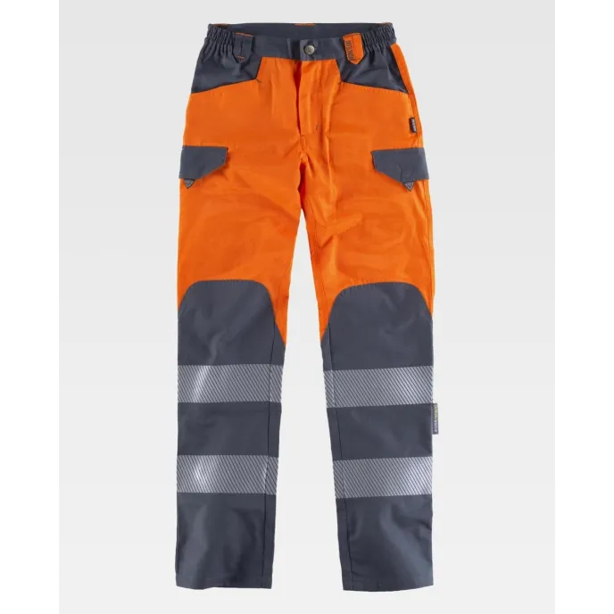Pantalone da Lavoro Combinato Alta Visibilità C2715 - Workteam