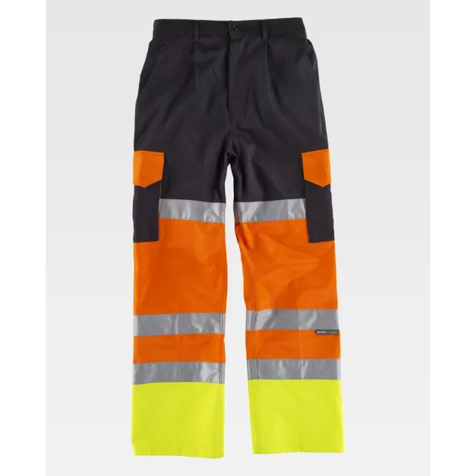 Pantalone da Lavoro Combinato Alta Visibilità C3216 - Workteam