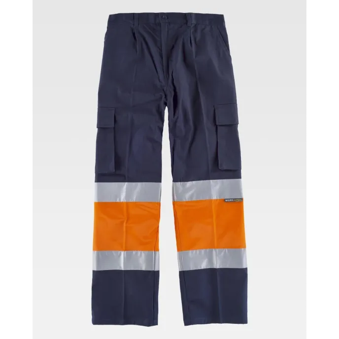 Pantalone da Lavoro Combinato Alta Visibilità C4019 - Workteam